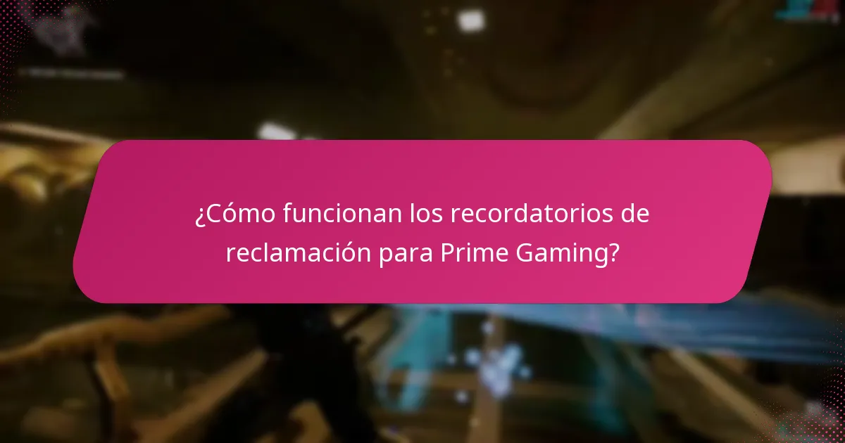 ¿Qué alertas en el juego puedo esperar de Prime Gaming?