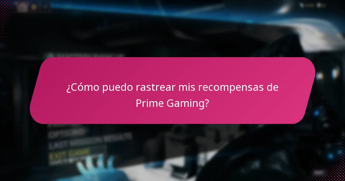 ¿Qué configuraciones de cuenta debo gestionar para Prime Gaming?