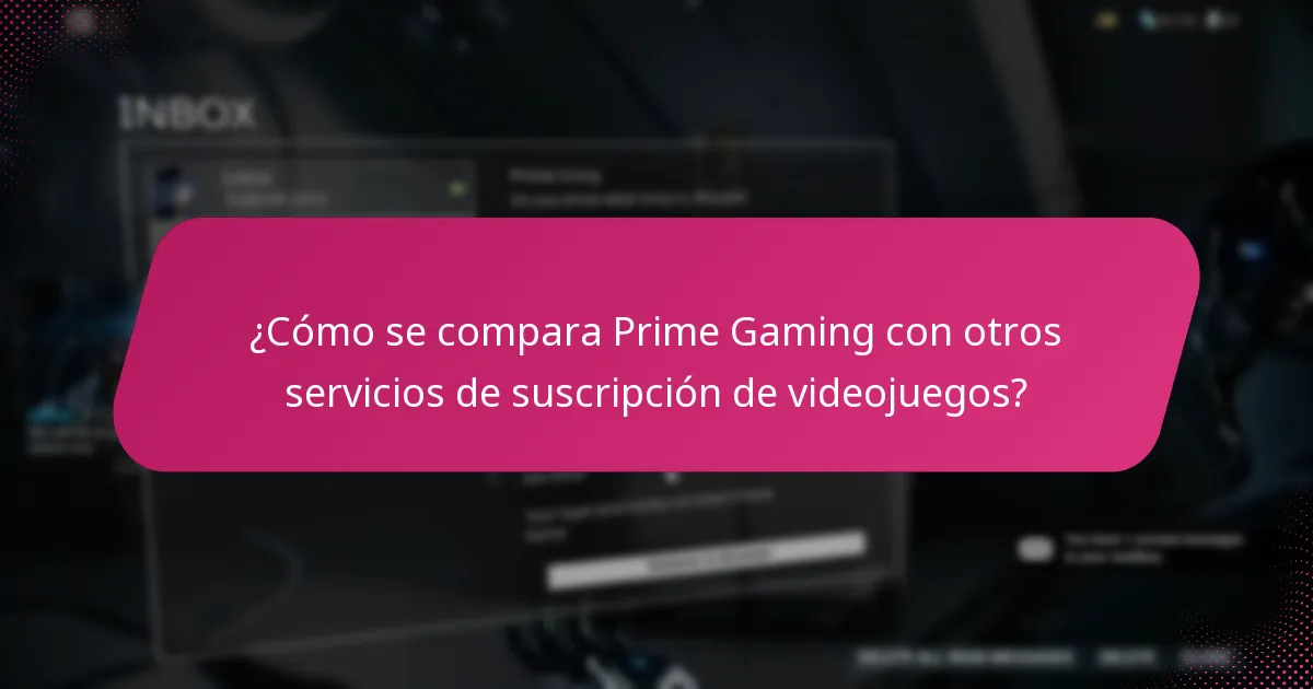 ¿Qué recompensas adicionales puedo ganar con Prime Gaming?