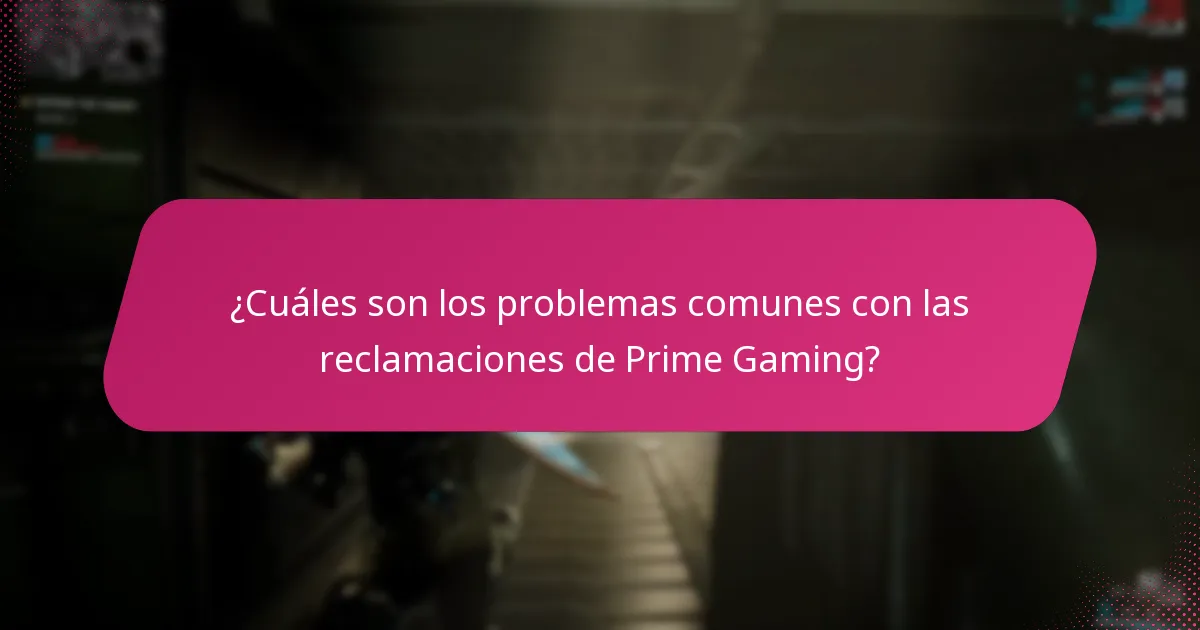 ¿Qué problemas de cuenta podrían afectar mis reclamaciones de Prime Gaming?