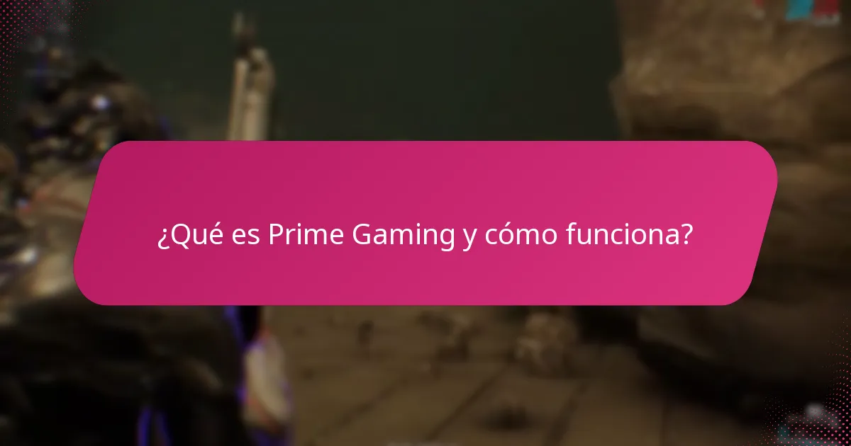 ¿Cómo reclamo recompensas y paquetes de Prime Gaming?